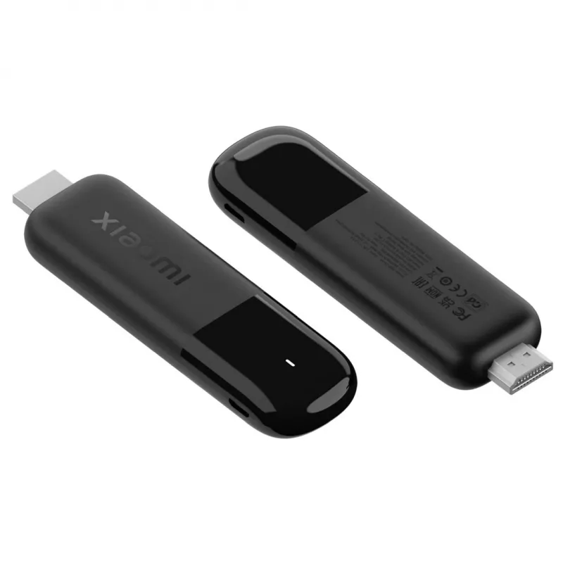 Meediavoogude esitaja Xiaomi Smart TV Stick 4K (2. põlvkond) — 4K@60fps, 6 nm neljatuumaline Cortex‑A35, 8 GB, Bluetooth 5.2, Wi‑Fi, HDMI