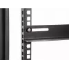 Kinnitusklamber DeLOCK 19 tolli 450x40mm 2 tk Must Metall
