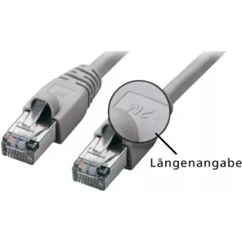 Tecline exertis Connect – patch-kaabel – RJ-45 (M) – RJ-45 (M) – 7,5 m – SFTP – CAT 5e – hall (71607)