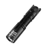 Käsilamp Nitecore MT1A Pro — LED 50 lm, USB-laetav, 1100 mAh, alumiinium, veekindel, põrutuskindel, must
