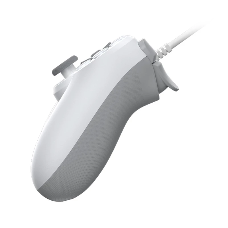 Juhtmega mängupult GameSir T3 Lite WT valge — ergonoomiline juhtmega pulk, ühildub arvutiga