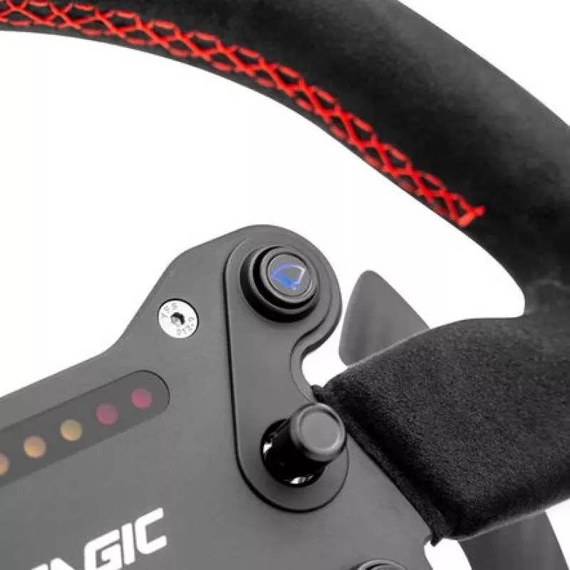 Simagici GTS Alcantara S202 rool — Alcantara-kattega sim-võidusõidurool, mudel S202