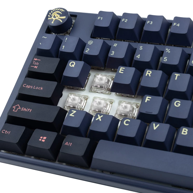 Ducky One 3 Cosmic Sinine TKL mänguklaviatuur, RGB LED - MX-Ergo-Clear (US)