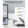 Goobay Slim 4-Port USB-hub, USB-A USB-C™/USB-A, USB 3.2 (74458)