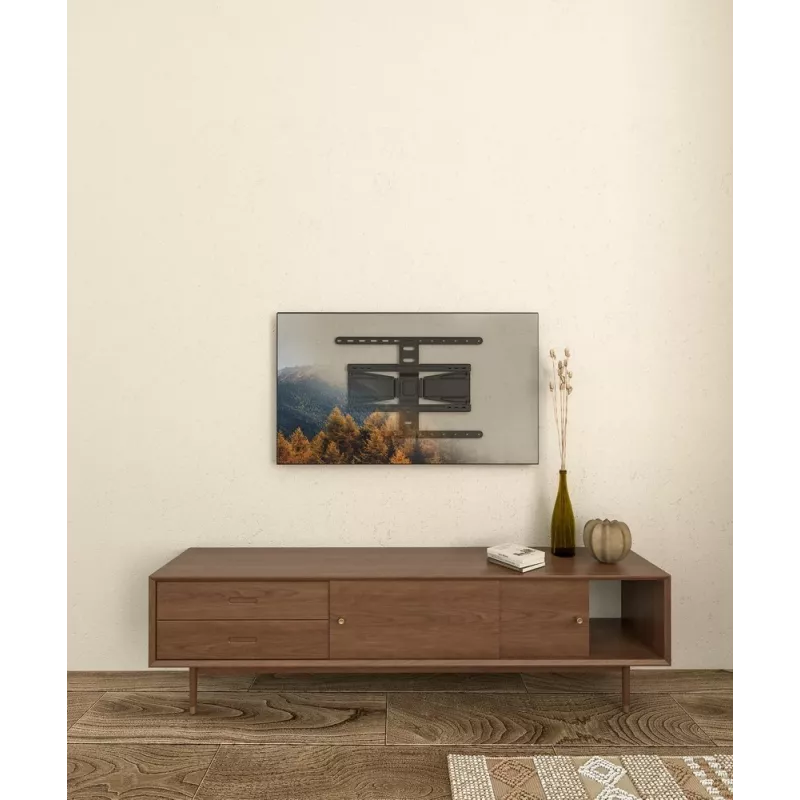 Täisliikuv teleri seinakinnitus GEMBIRD WM-90ST-02 43–90-tollistele ekraanidele, liigendkronstein, VESA 100x200–600x400, kandevõime 50 kg