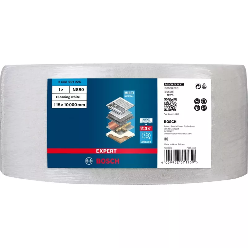 Bosch 2 608 901 226 käsilihvimistarvikud puhastusrull 1 tk