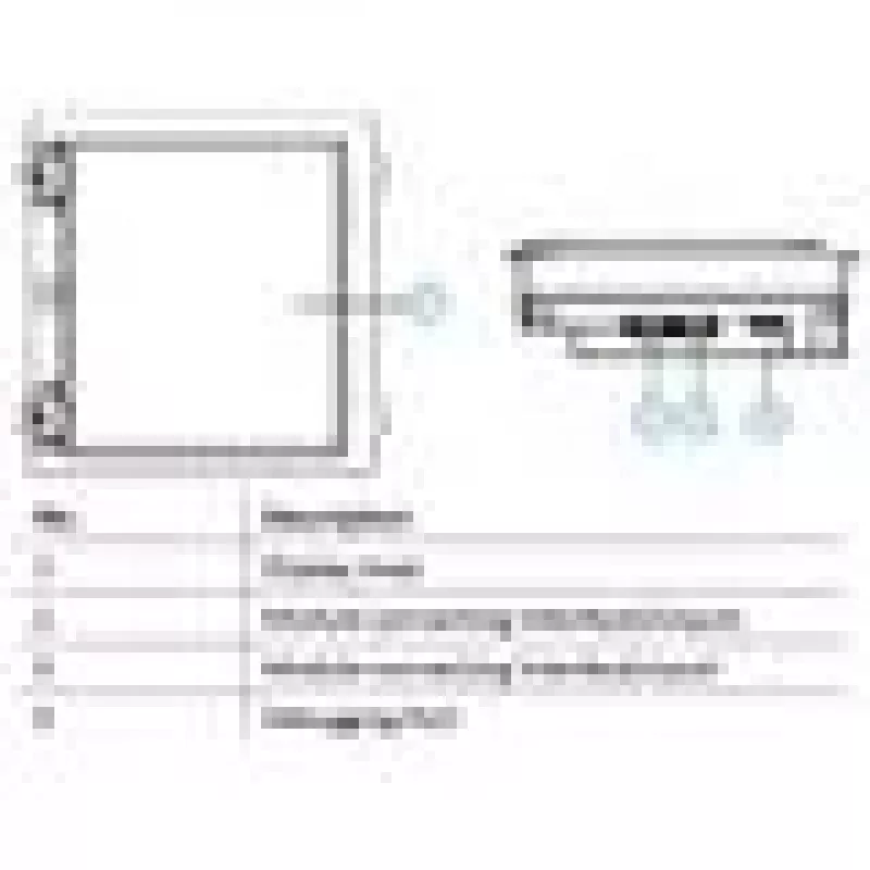 Ekraan Hikvision DS-KD-INFO