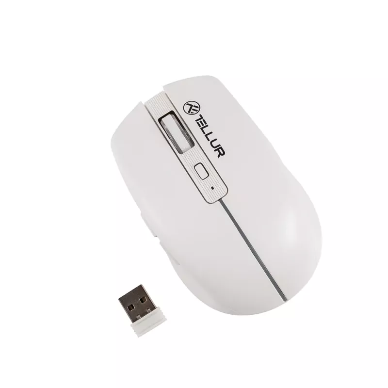 Tellur Silent Click Wireless hiir Valge