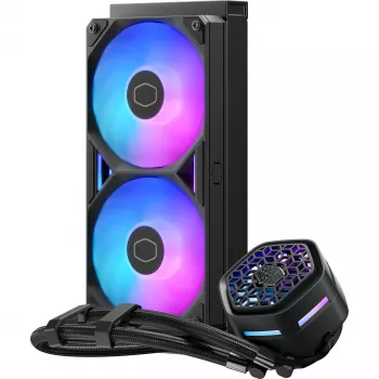 Vedelikprotsessorijahuti Cooler Master MasterLiquid 240 Atmos II — 240 mm radiaator, VRM-ventilaator, RGB