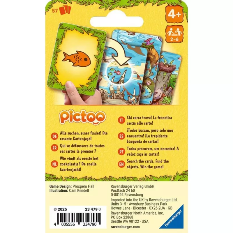Pictoo Dino-Welt, kaardimäng