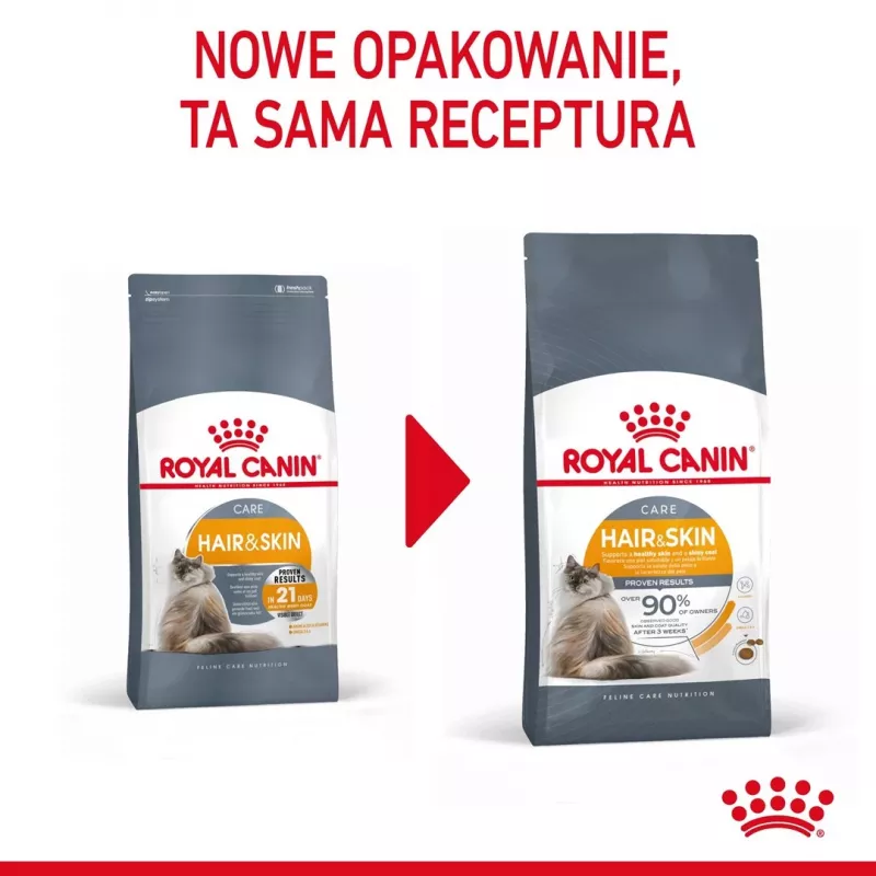 ROYAL CANIN Hair&Skin Care Adult - kuiv kassitoit - 400g