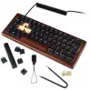 Sharkoon 100068100 klaviatuur kontor USB QWERTZ saksa puit 61 klahvi RGB LED