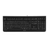 Klaviatuur CHERRY DC 2000 koos hiirega, universaalne, USB, QWERTY, tšehhi, must