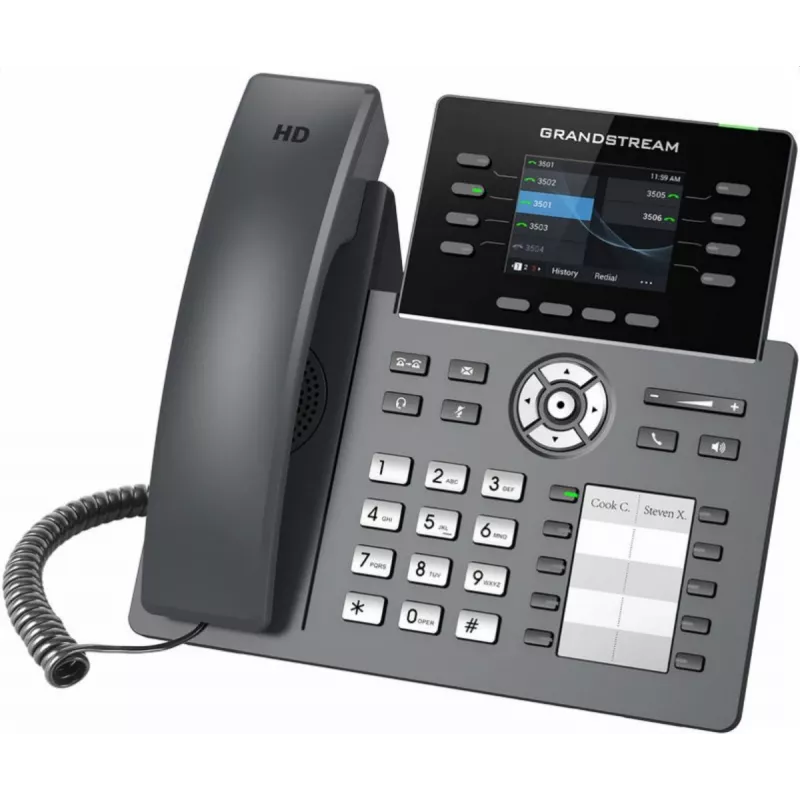 Grandstream GRP2634 IP-telefon, must