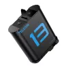Telesini asendusaku GoPro Hero 13-le — taaslaetav liitiumioonaku, mis ühildub Hero 13-ga