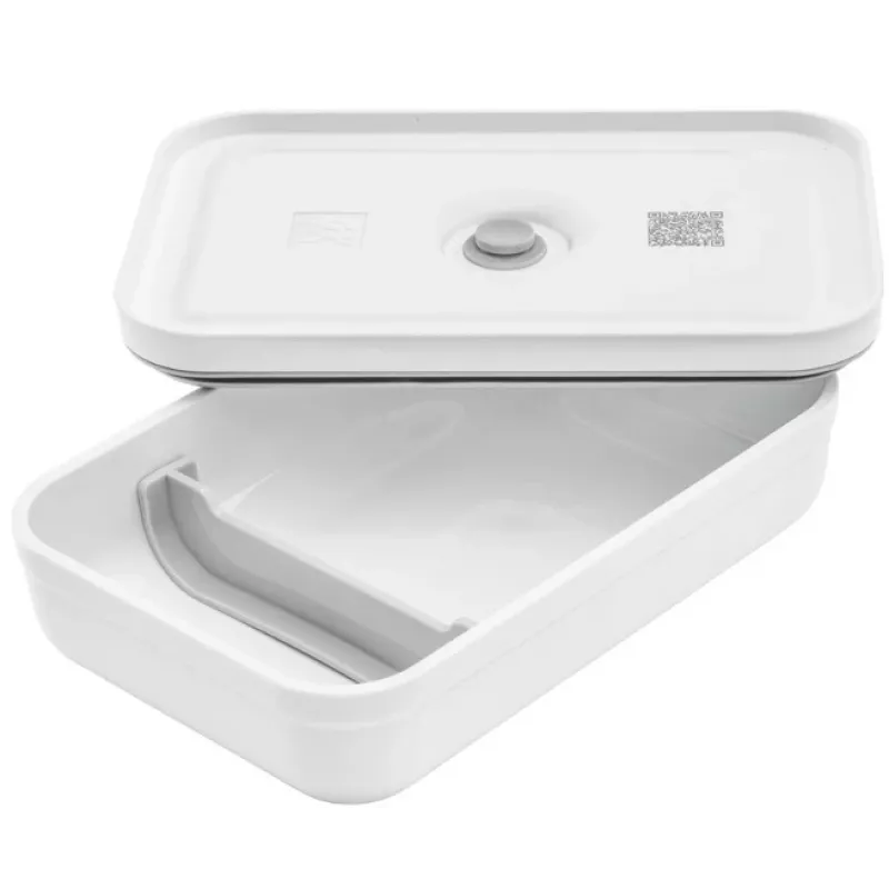 Lõunakarp ZWILLING FRESH & SAVE 1 L, plastikust silikoontihendiga, hall/valge