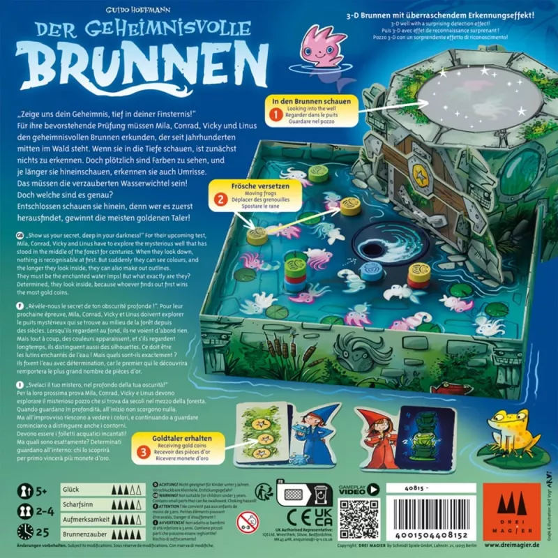 Drei Magier: Der mysterious Brunnen, lauamäng
