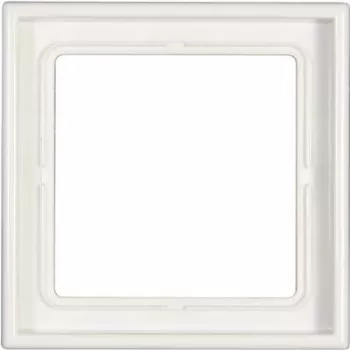 Seinaplaadi kate JUNG LS 981 WW valge duroplast 81×81 mm