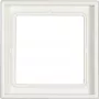 Seinaplaadi kate JUNG LS 981 WW valge duroplast 81×81 mm