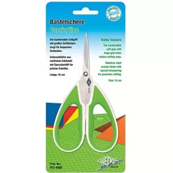 Käärid WEDO 975 4060 Sirge lõige Roheline Valge 215mm