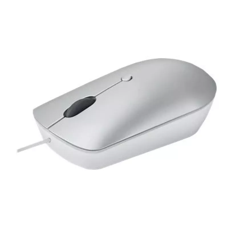 Juhtmega optiline mõlemakäeline hiir Lenovo 540 USB USB-C, 3 DPI režiimi, hall, 4 nuppu, 1,8 m kaabel