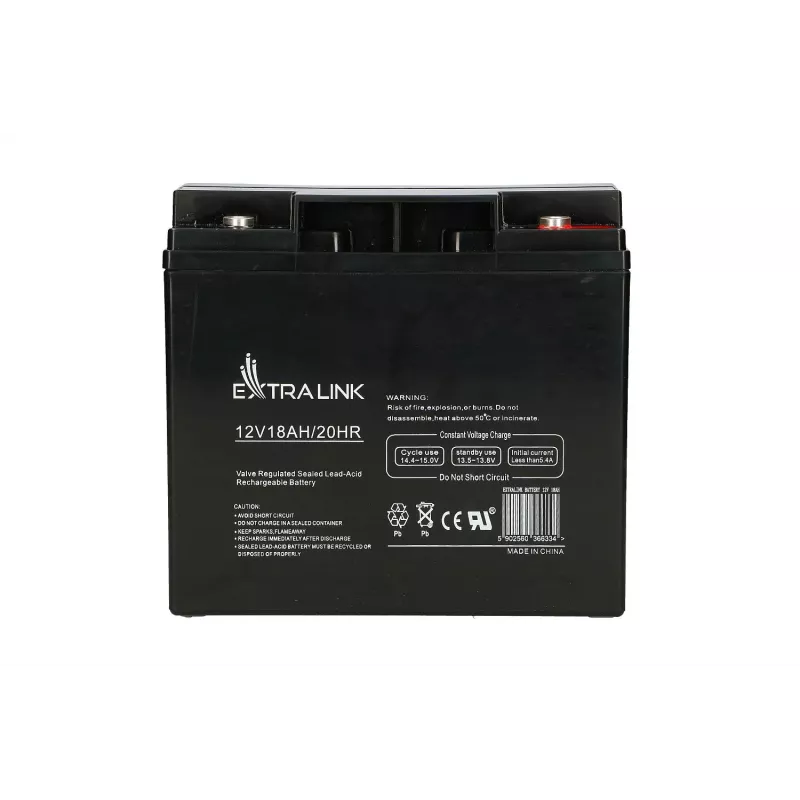 Extralink AGM 12V 18Ah hooldusvaba aku