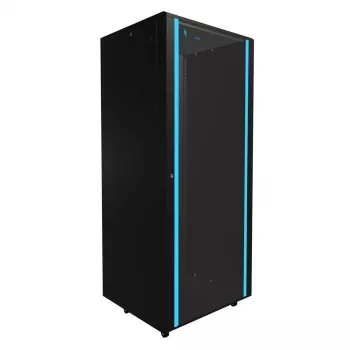 Eraldiseisev rack Extralink 42U 800X800 SEISEV RACK-KAPP MUST 1400 kg kandevõime