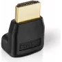 HDMI adapter helos BASIC 302028 — HDMI isane emasele nurga all, toetab 1080p