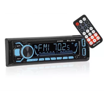 BLOW AVH-8890 FM 45W autoraadio koos Bluetoothi, USB, AUX ja LCD-ekraaniga