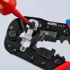 Knipex 97 51 13 kaabli krimpritangid Krimptööriist Must, Sinine, Punane
