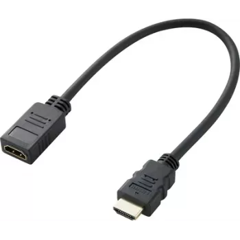 SpeaKa Professional SP-7870100 HDMI-kaabel 0,3 m HDMI tüüp A (Standard) Must (SP-7870100)