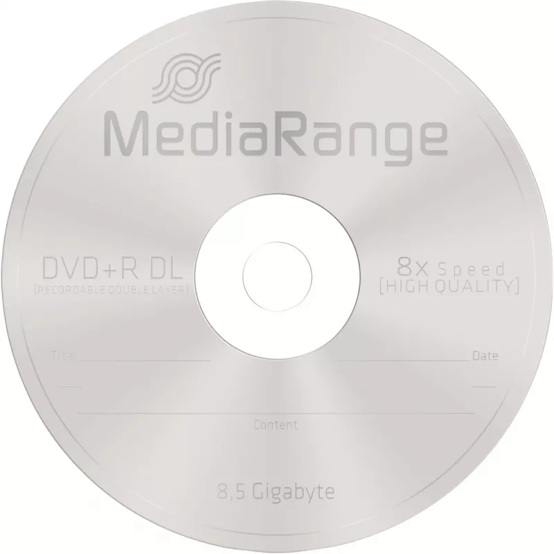 DVD+R DL MediaRange MR465 8,5 GB 5 tk
