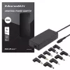 Qoltec 50012 Automaatne universaalne toiteadapter 90W | 9 pistikut | +toitekaabel