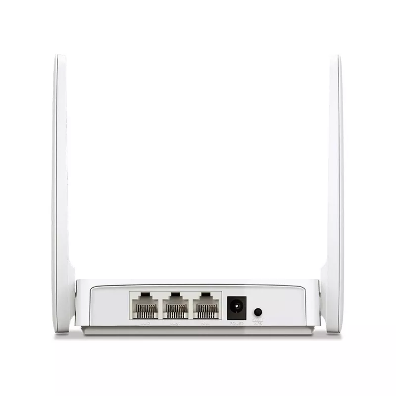 Lauamarsruuter MERCUSYS AC10 kaheribaline 2,4/5 GHz Wi‑Fi 5, 4 välist antenni, 1x Fast Ethernet (WAN/LAN)