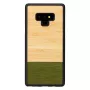 Man and wood nutitelerfoni ümbris Samsung Galaxy Note 9 jaoks — bambusmets must