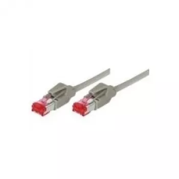 Tecline - paranduskaabel - RJ-45 (M) to RJ-45 (M) - 1,5 m - SFTP, PiMF - CAT 6 - varjestatud, takerdumisvastane - hall (744015)