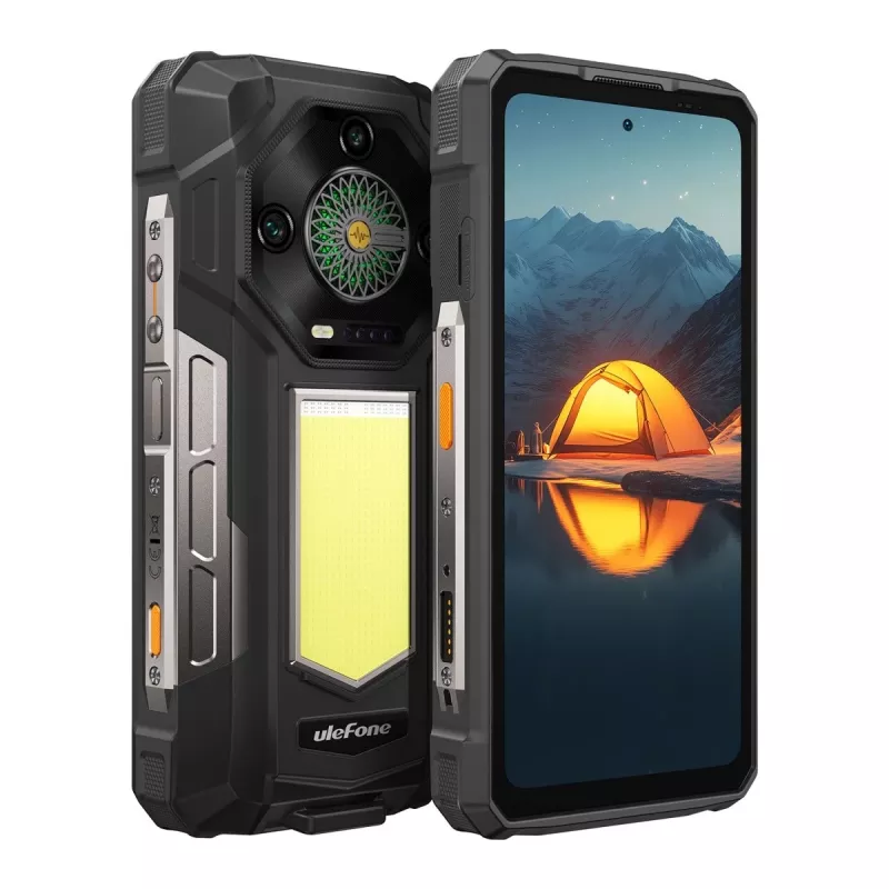 Töökindel nutitelefon UleFone Armor 33 5G 6.3 tolli — 12 GB muutmälu, 512 GB salvestusruumi, must
