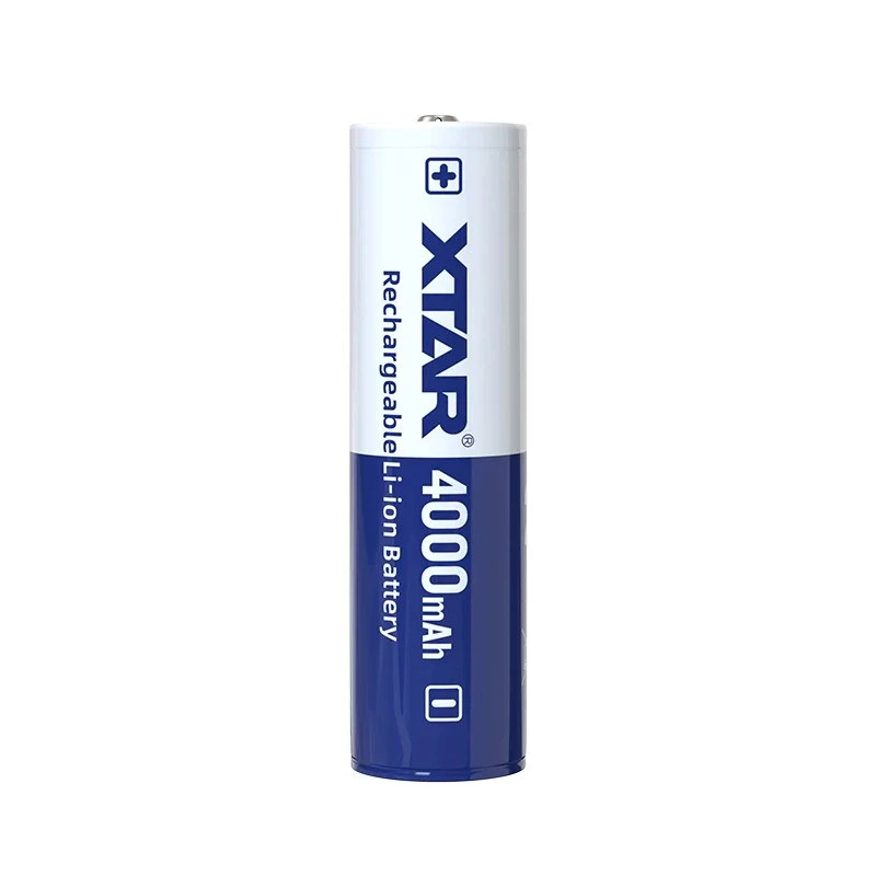 Taaslaetav liitiumioonaku XTAR 18650-4000 3,6V 4000mAh, 69,2 mm × 18 mm, 1 tk