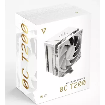 MODECOM Volcano 0C T200 protsessori õhkjahuti 12 cm valge