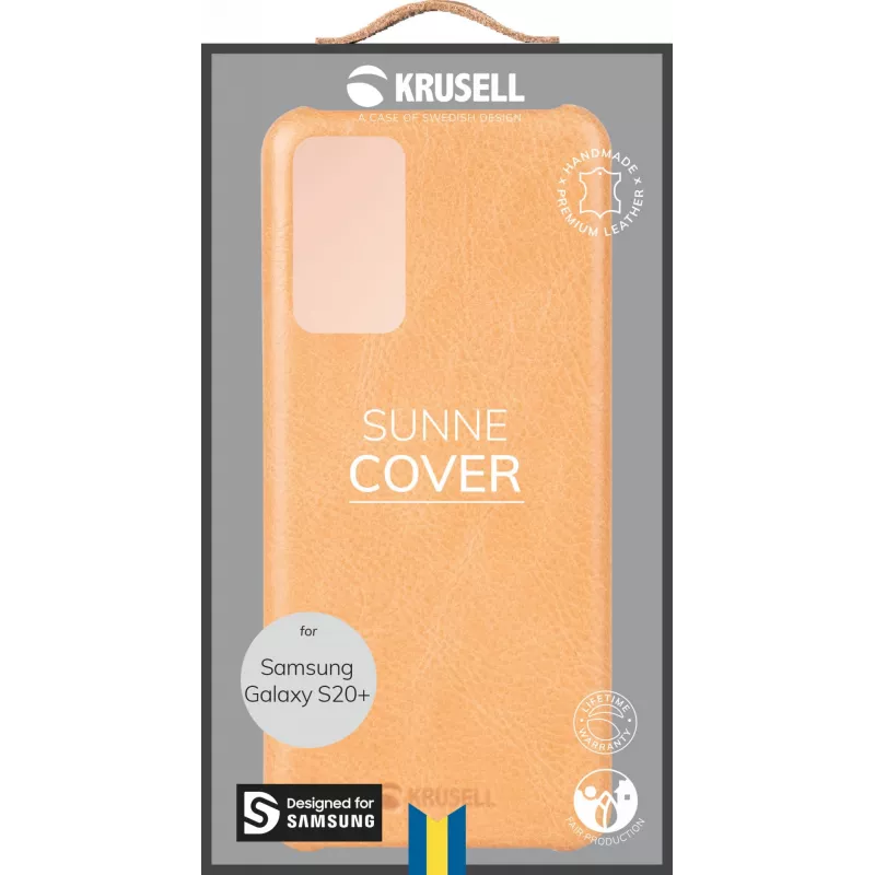 Katte Krusell Sunne Galaxy S20+ 17 cm (6,7 tolli) Beež