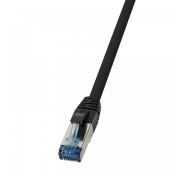 Võrgukaabel LogiLink CQ6105S RJ-45 Cat6a 15 m Must