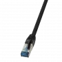 Võrgukaabel LogiLink CQ6105S RJ-45 Cat6a 15 m Must
