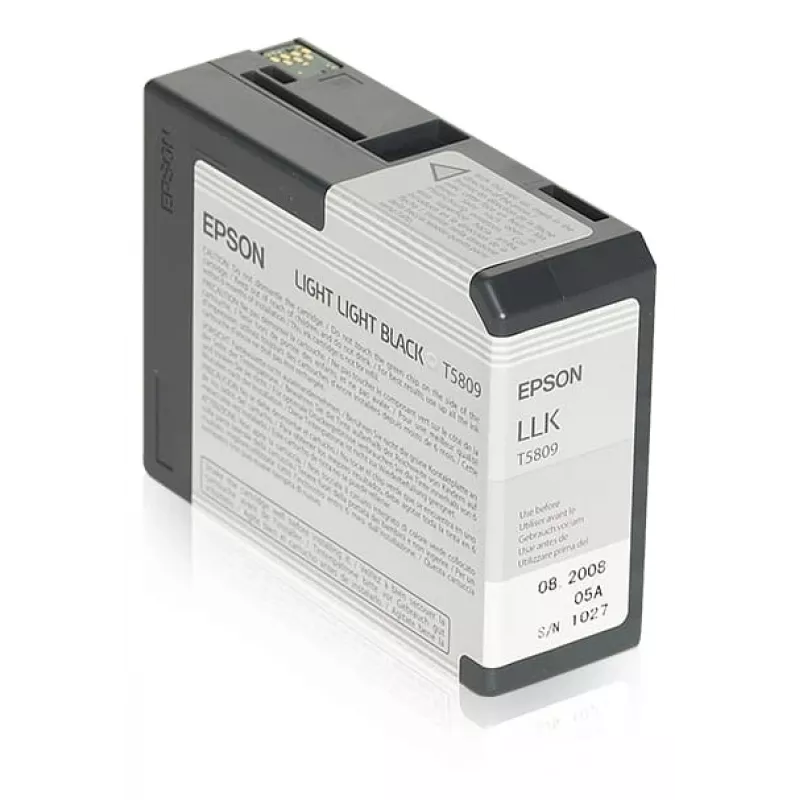 Epson üksikpakend hele hele must T580900, hele hele must, pigmendipõhine tint, 80 ml, 1 tk
