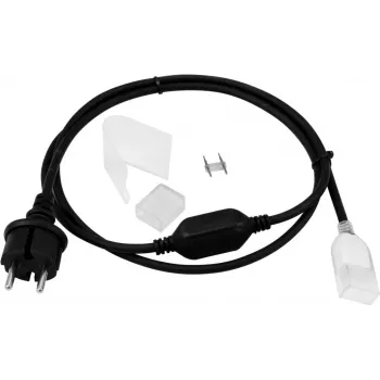 EUROLITE LED Neon Flex 230V õhuke kaabel koos pistikuga mudel 50499815 — painduv LED-neoonriba, 230 V võrguühendus