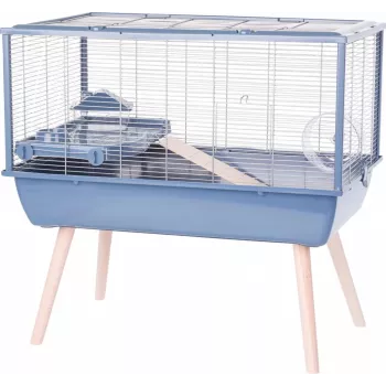 Puur ZOLUX Neolife 80 sinine väikestele lemmikloomadele 80×50×50 cm – metall/plast, 9 mm varbavahe