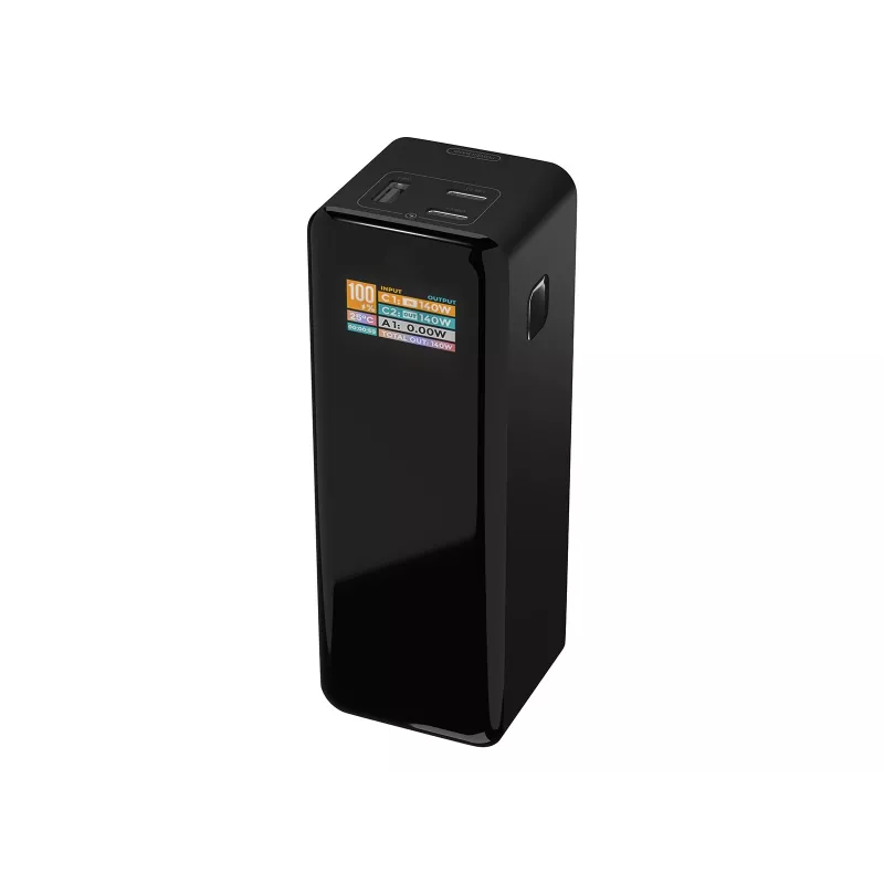 Power bank BLOW AIR99.9 27000mAh PD 140W LCD — 2× USB‑C, 1× USB‑A, 27000 mAh, 140 W kokku