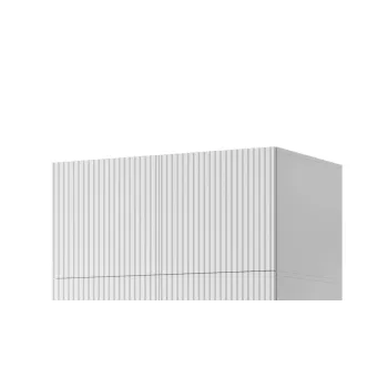 Cama meble riidekapp PAFOS 2D BASE 90×55,5×45 cm valge matt, 2 ust