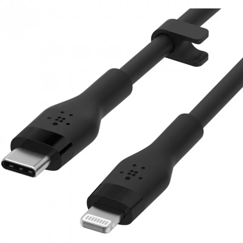 Lightning-kaabel 2 m Belkin CAA009BT2MBK USB-C Lightning must