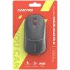 Canyon MW-22 2in1 RGB juhtmevaba hiir – hall – Bluetooth/RF – 1600 dpi – laetav