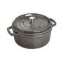 Staub 40509-312-0 kastrul 5,25 L ümmargune grafiit, hall